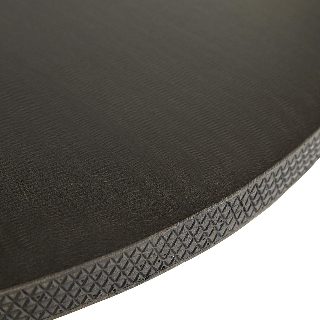DINING TABLE BLACK/GRAY LAVA STONE #60077