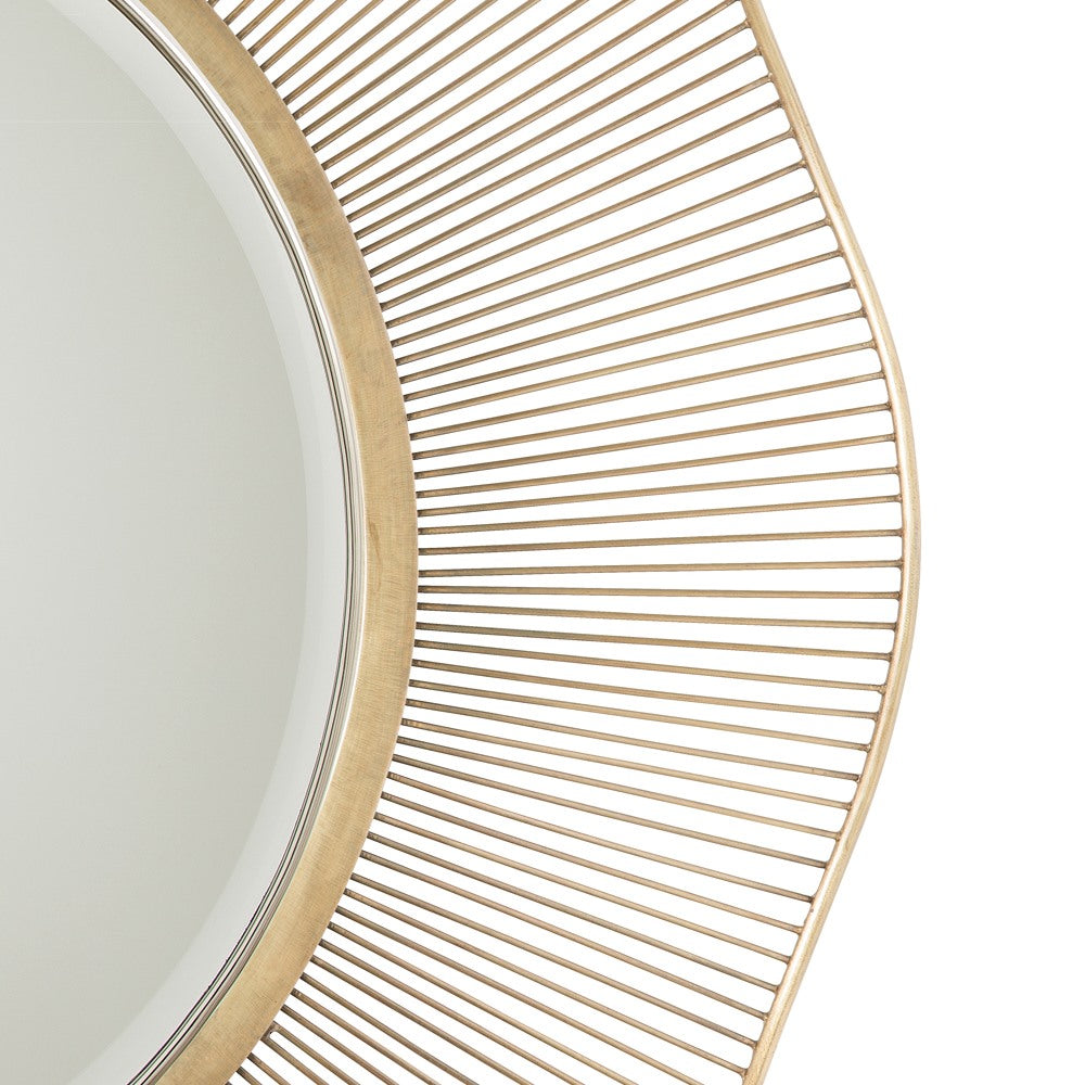 MIRROR ANTIQUE BRASS #60078