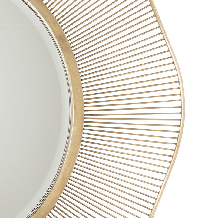 MIRROR ANTIQUE BRASS #60078