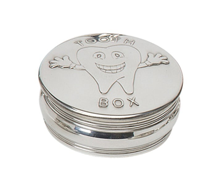 BOX FIRST TOOTH PEWTER