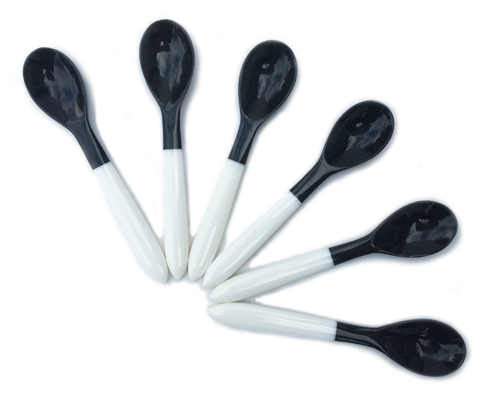 SPOON STILETTO RESIN & HORN (Available in 3 Colors)