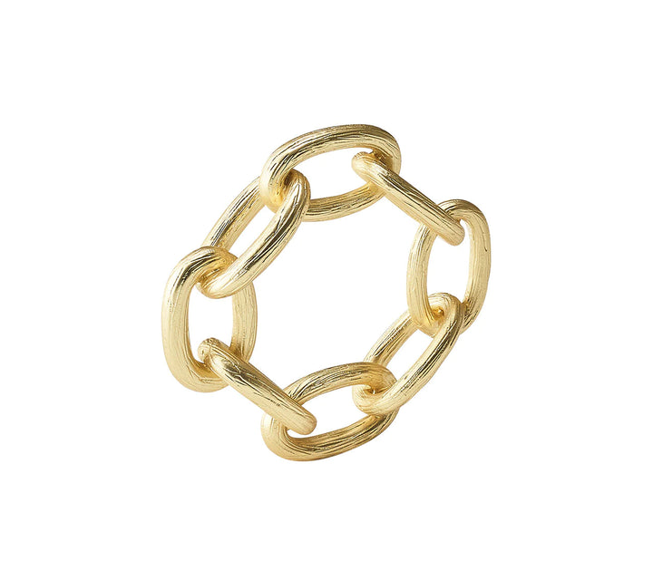 NAPKIN RING CHAIN LINK GOLD #60300