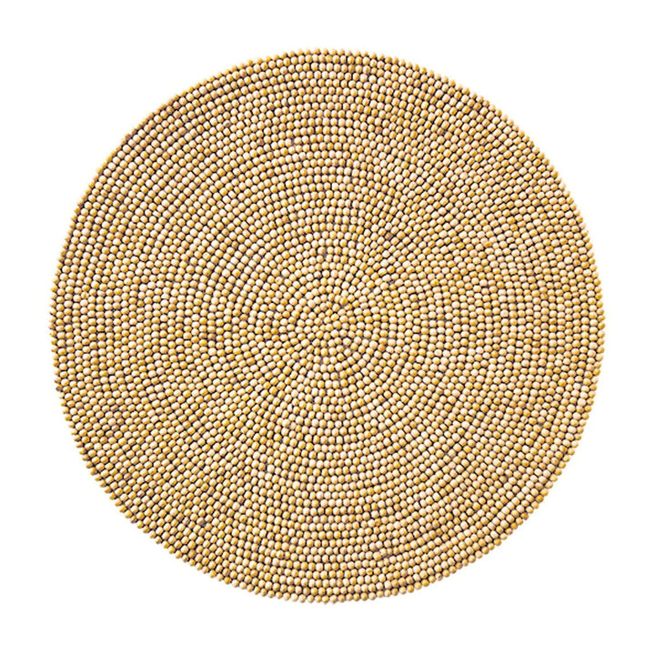 PLACEMAT WOOD ROUND NATURAL #60304