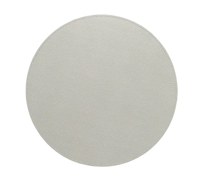 KIM SEYBERT PLACEMAT ROUND SHAGREEN (Available in 3 Colors)