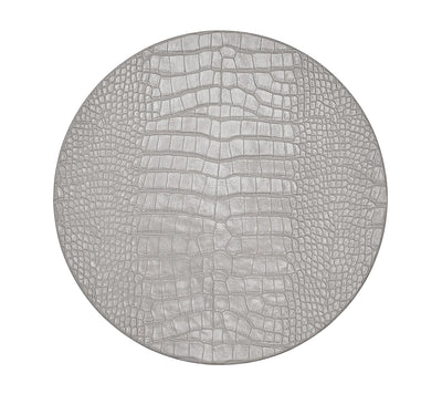 KIM SEYBERT PLACEMAT ROUND CROCO (Available in 3 Colors)