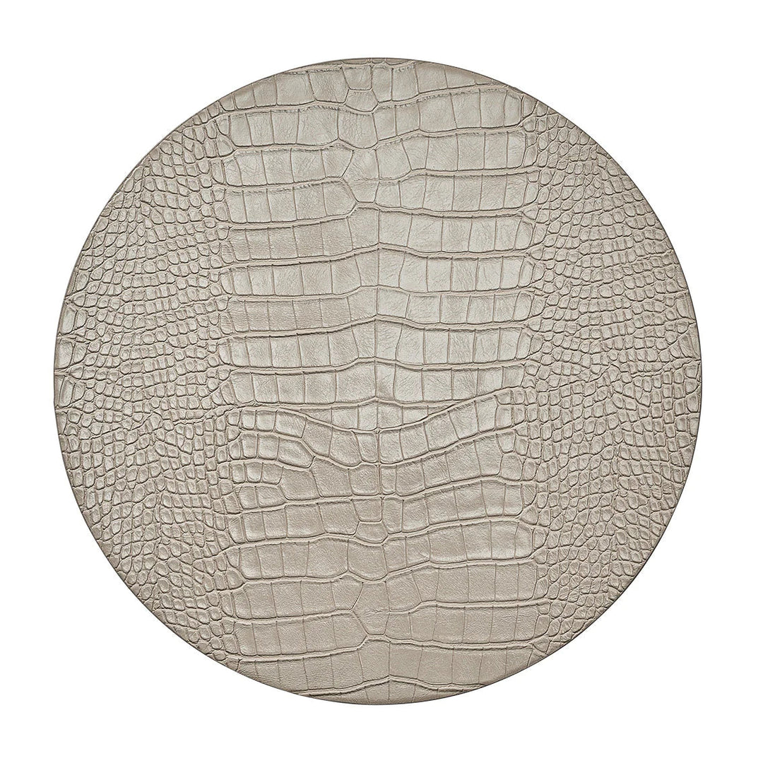 PLACEMAT ROUND CROCO