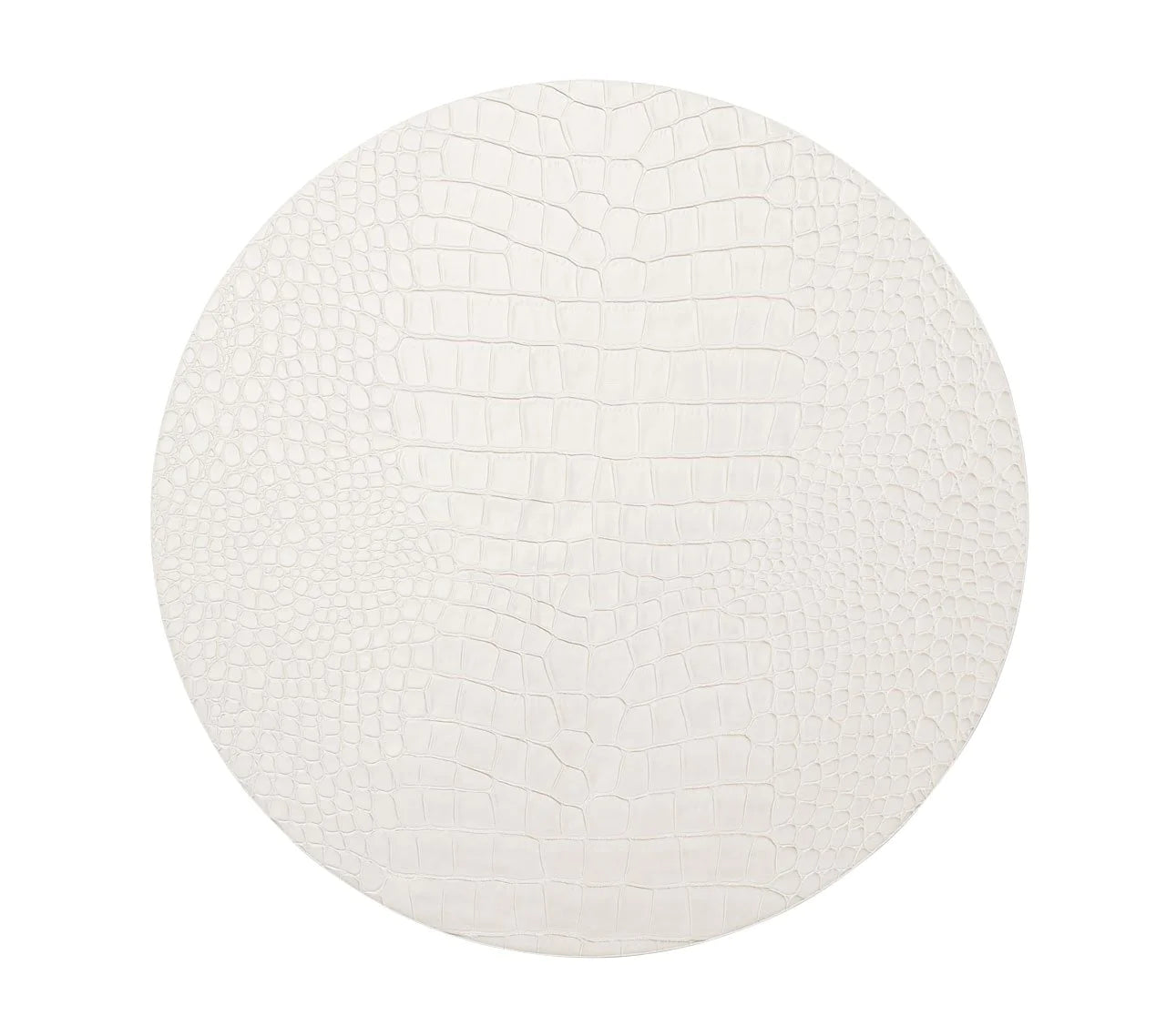 KIM SEYBERT PLACEMAT ROUND CROCO (Available in 3 Colors)