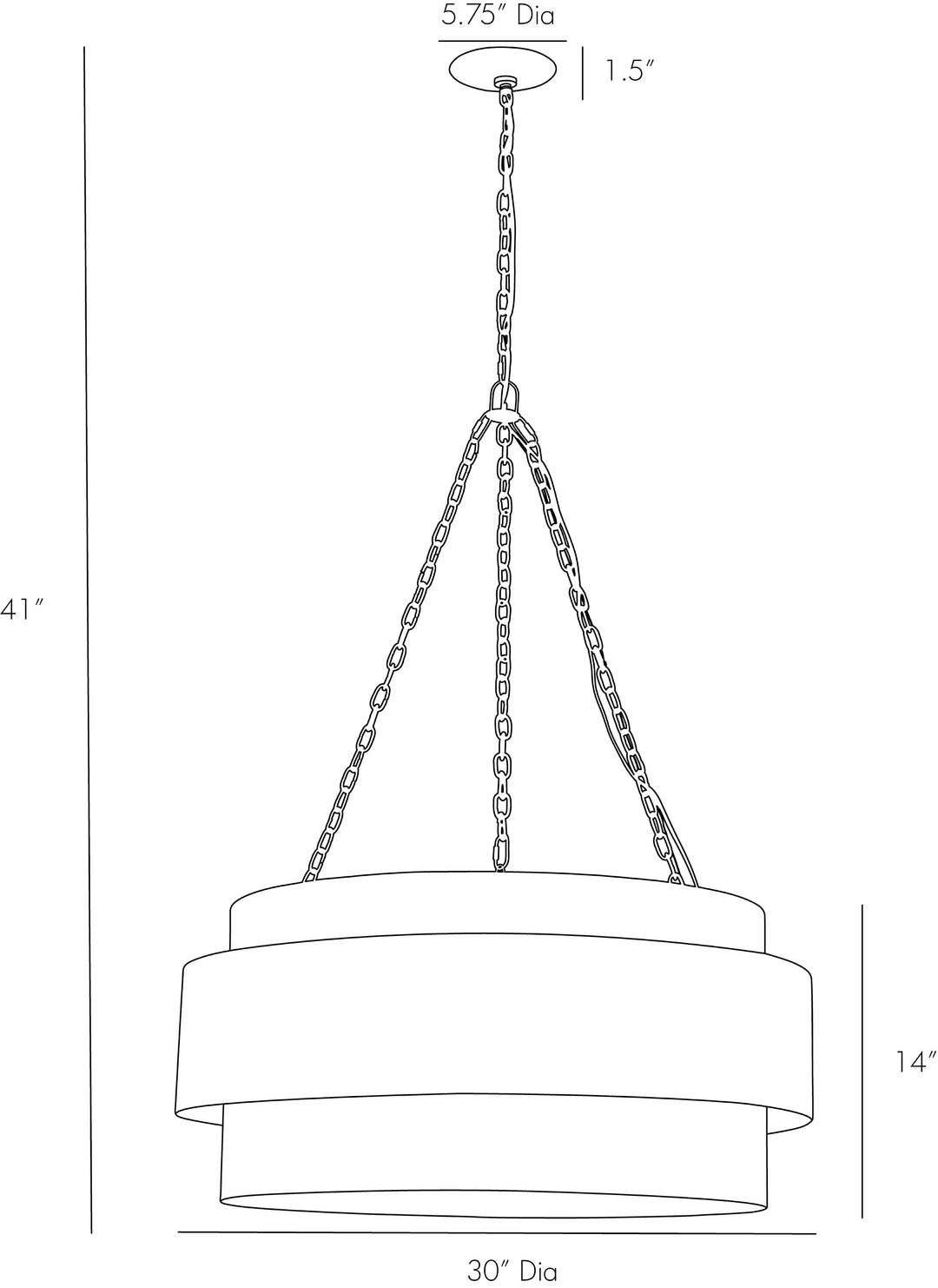 PENDANT VINTAGE BRASS LARGE #60345