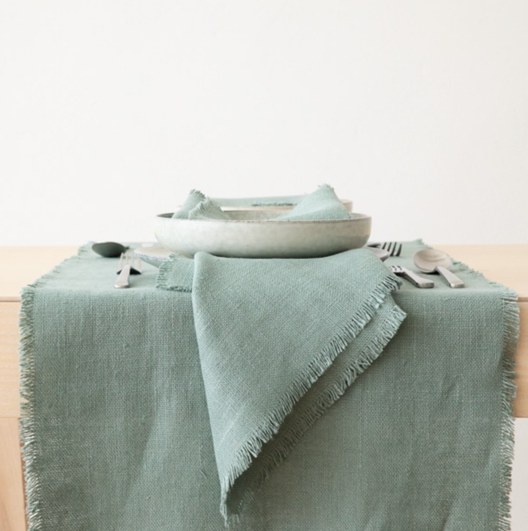 NAPKIN SPA GREEN RUSTIC 19" #60591