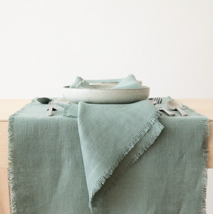 NAPKIN SPA GREEN RUSTIC 19" #60591