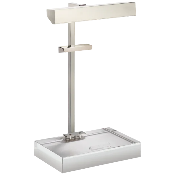 LAMP ART EASEL POLISHED NICKEL #60813