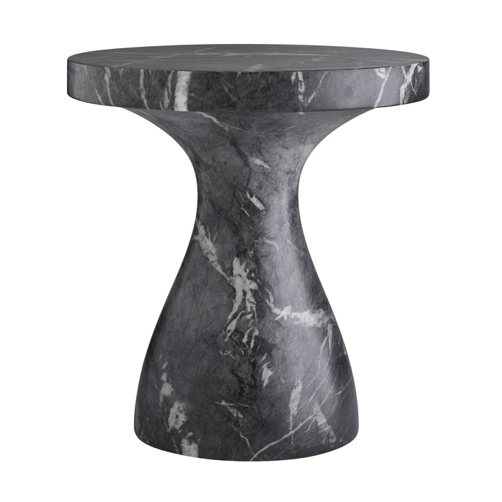 ACCENT TABLE BLACK CONCRETE #61053