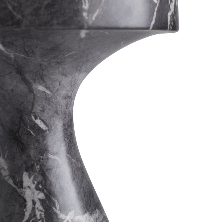 ACCENT TABLE BLACK CONCRETE #61053