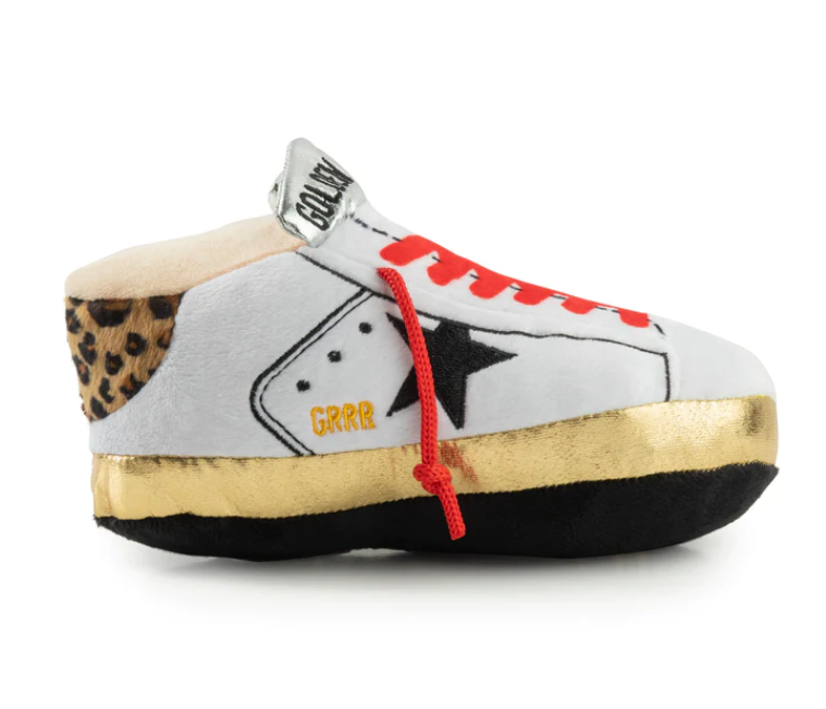 DOG TOY GOLDEN POOCH SNEAKER #61071
