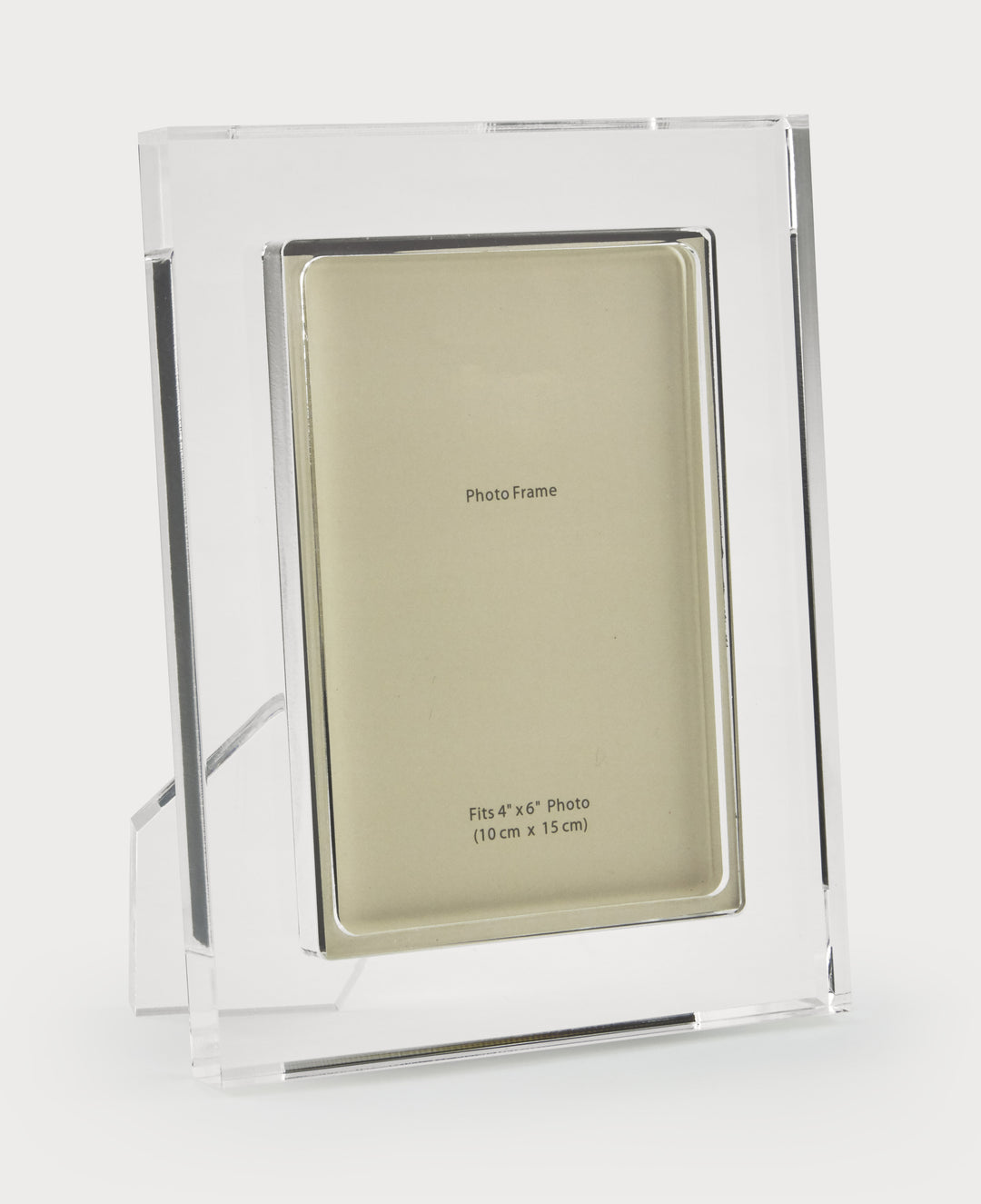 FRAME ACRYLIC WITH SILVER BORDER