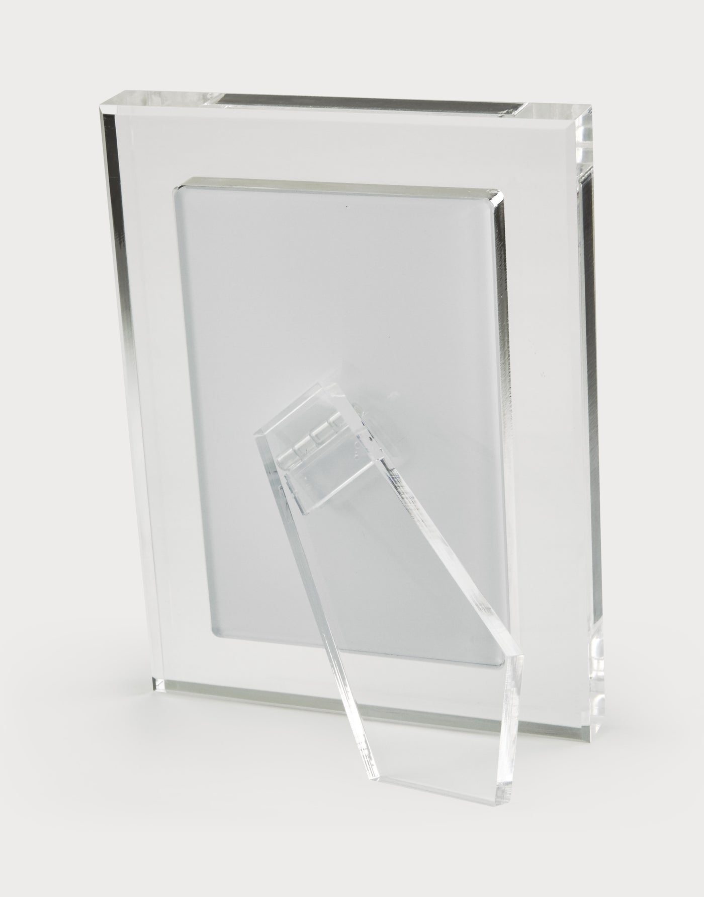 FRAME LUCITE CLEAR WITH CLEAR BORDER (Available in 3 Sizes)