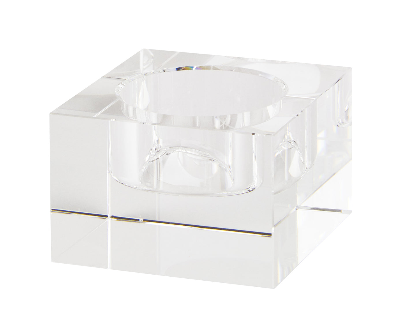 TEALITE HOLDER GLASS SMALL (Available in 2 Colors)