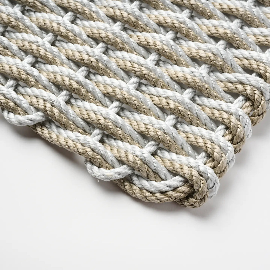 OUTDOOR DOORMAT FOG GRAY + SAND