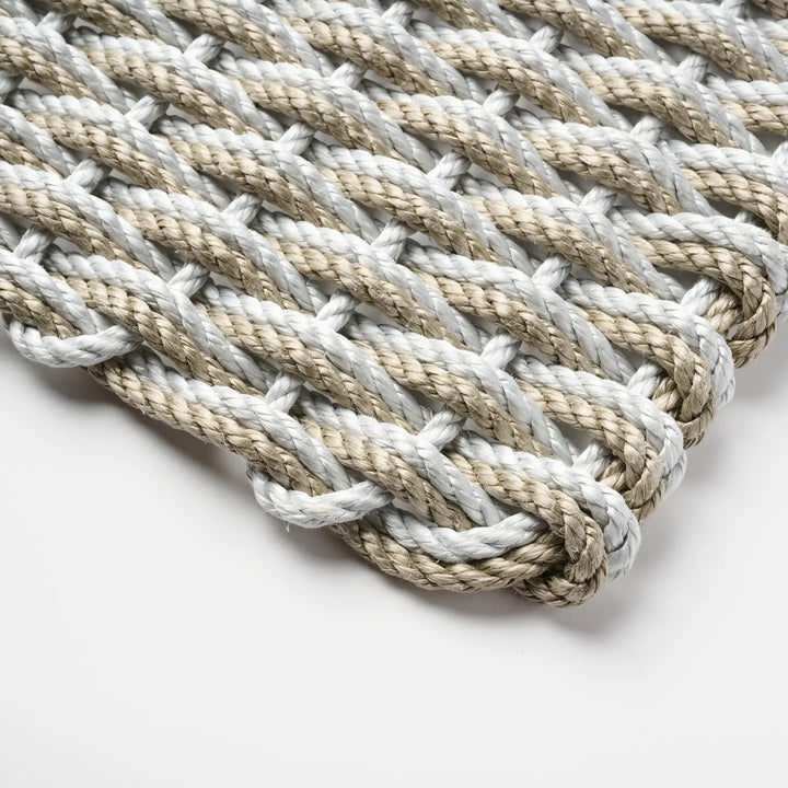 OUTDOOR DOORMAT FOG GRAY + SAND