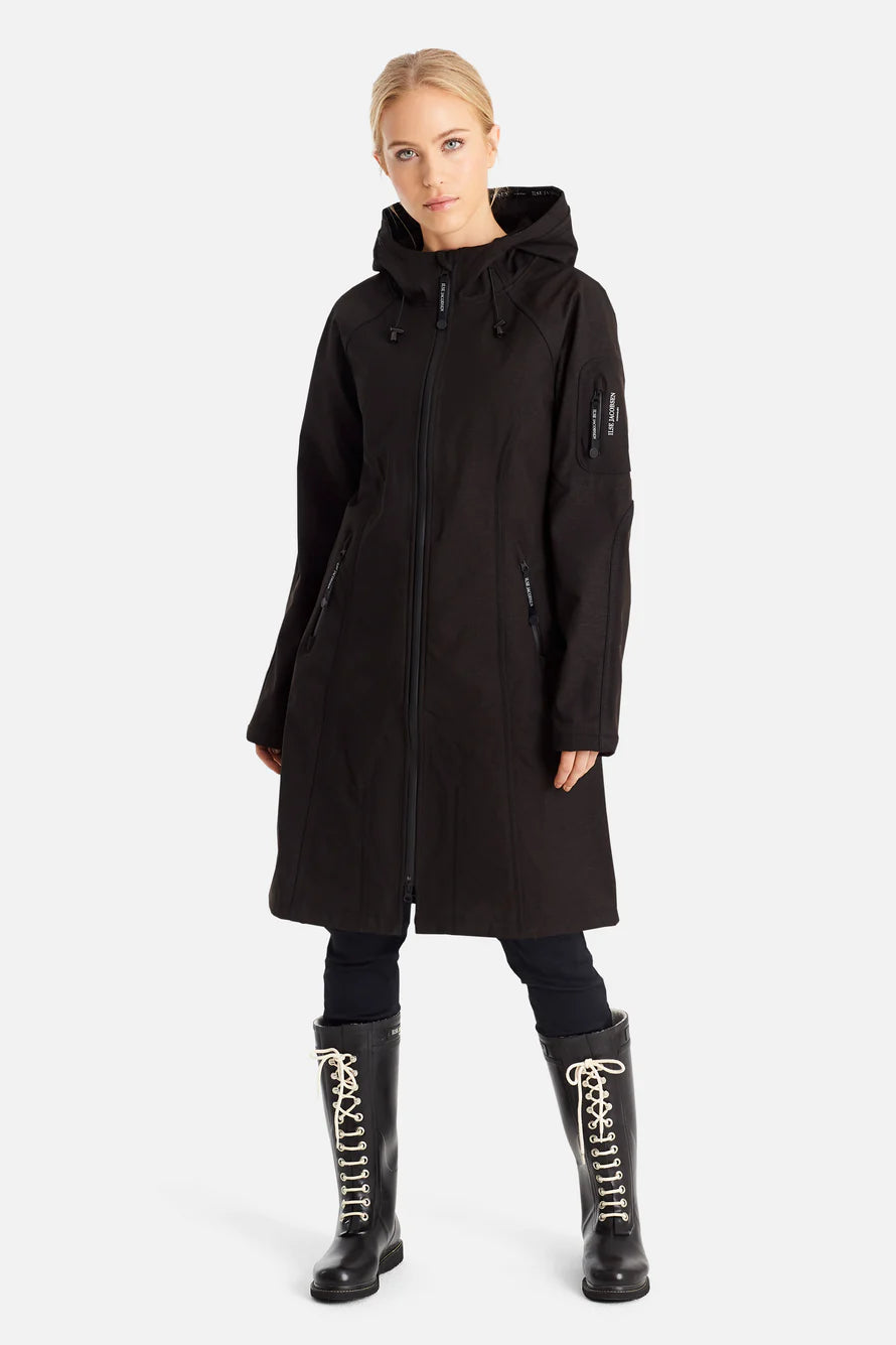 Ilse jacobsen black raincoat hotsell