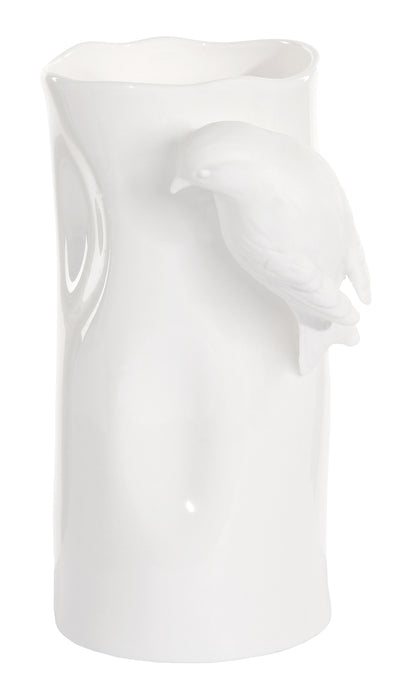 VASE PORCELAINE WITH WHITE BIRDS (Available in 3 Sizes)