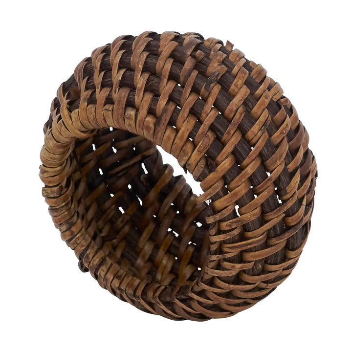 NAPKIN RING WOVEN RATTAN 2.4"