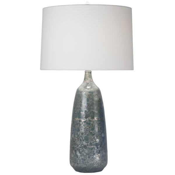 TABLE LAMP WATER BLUE CRACKLE