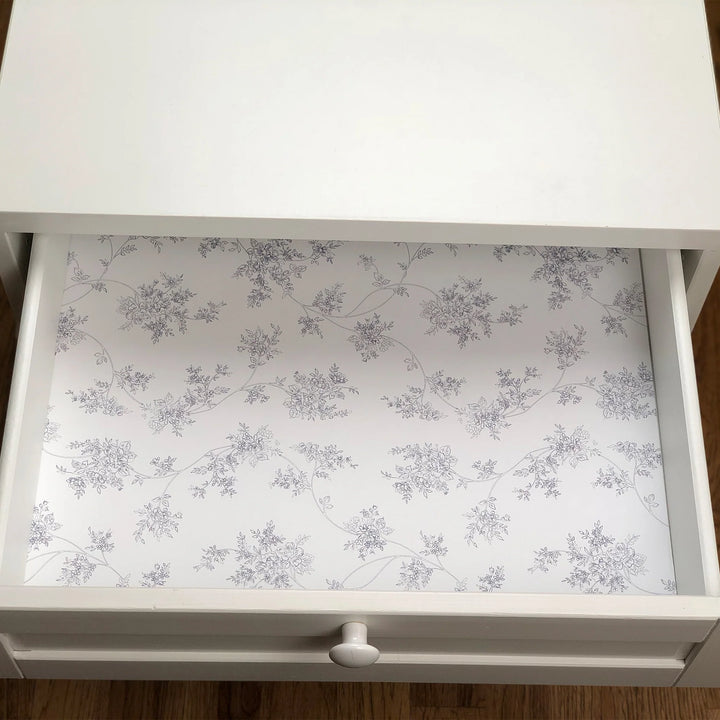 DRAWER LINERS FLORAL LAVENDER #62743