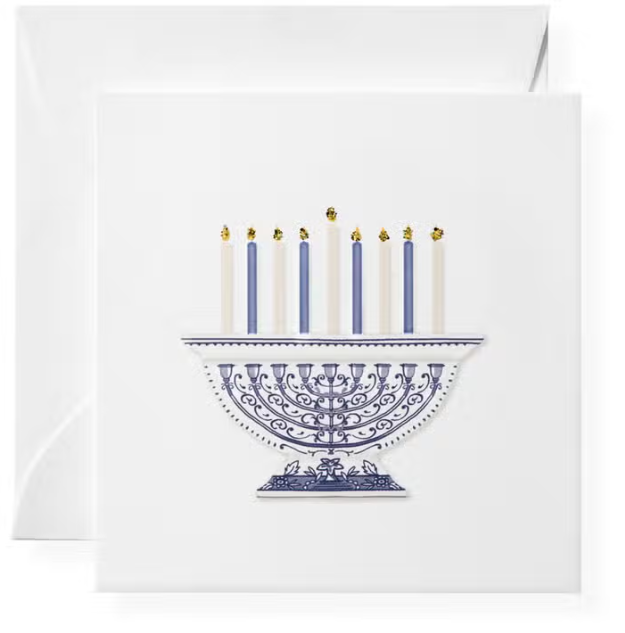 GIFT ENCLOSURES S/6 "MENORAH" #62745
