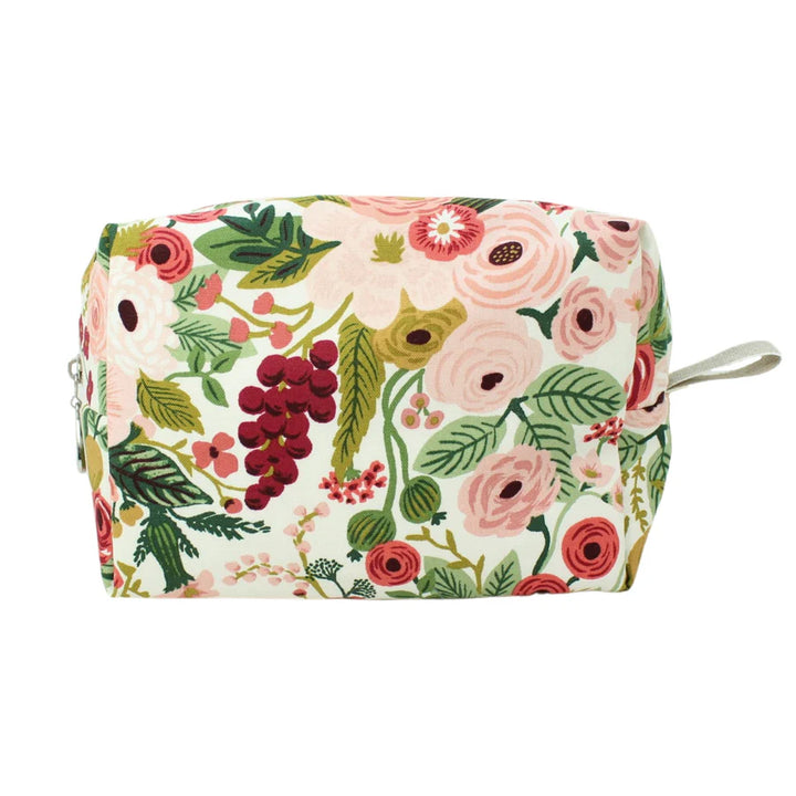 TOILETRY BAG MAUVE GARDEN PARTY