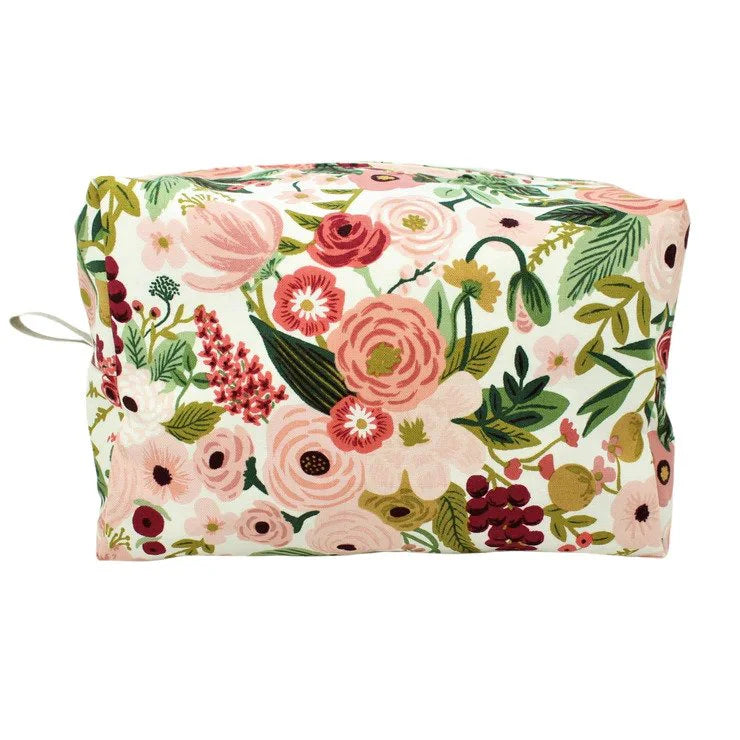 TOILETRY BAG MAUVE GARDEN PARTY