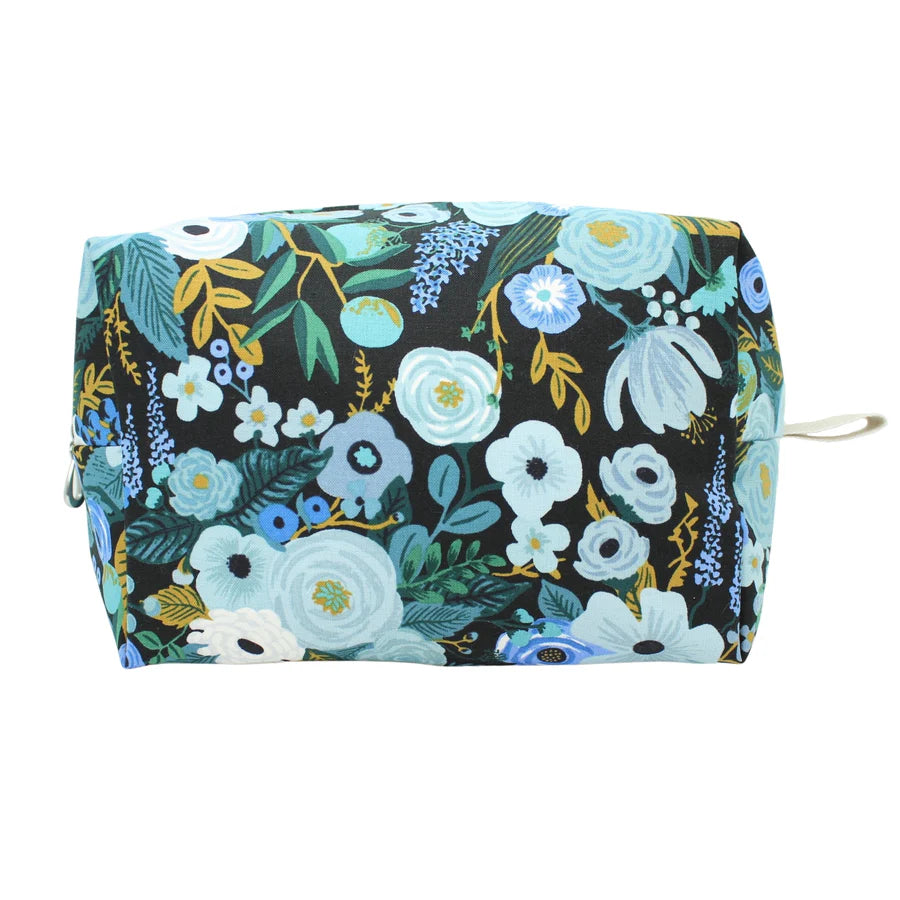 TOILETRY BAG BLUE GARDEN LARGE