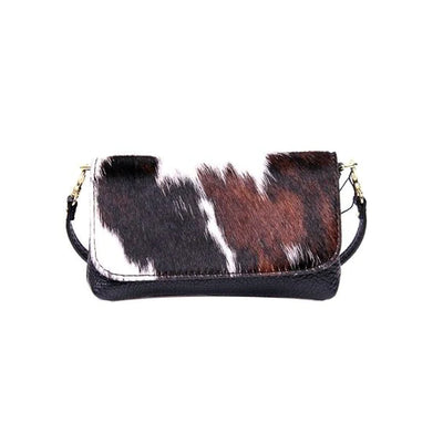 BAG CLUTCH LEATHER COWHIDE (Available in 3 Colors)