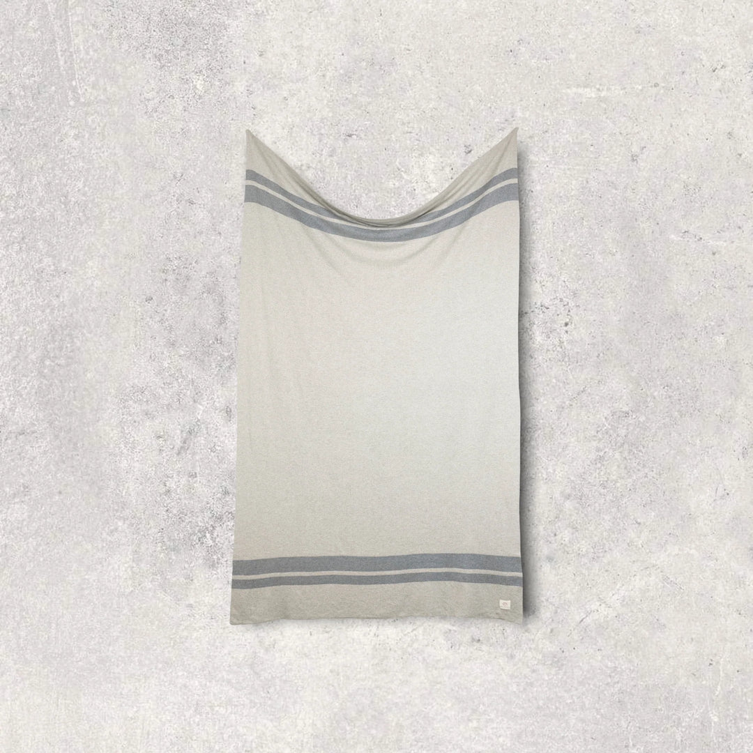 BLANKET/MASK TRAVEL SAND & GREY