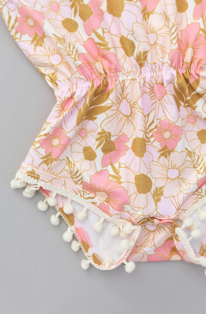 ROMPER POM POM SUMMER GARDEN