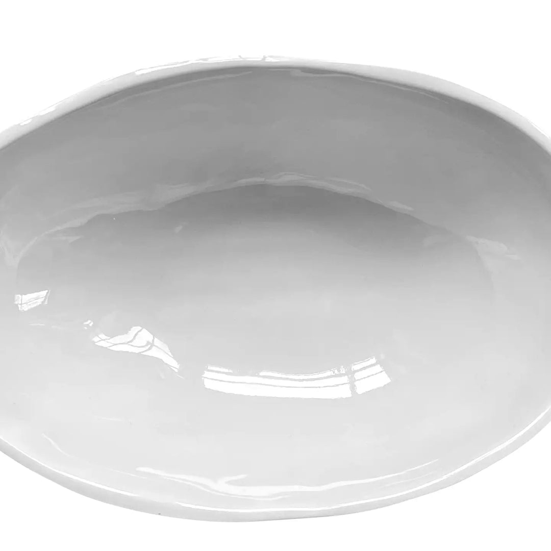 BOWL TALL OVAL CREAM