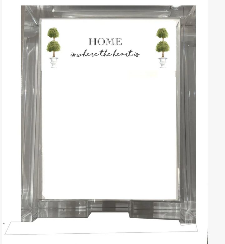 NOTEPAD TOPIARY WITH TRAY