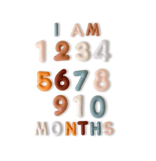 FELT LETTERS NEUTRAL #63894