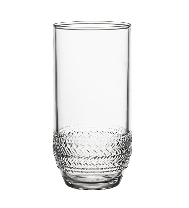 GLASS BEVERAGE CLEAR ACRYLIC LARGE
