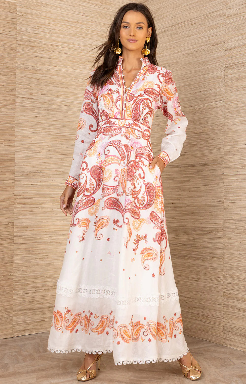 DRESS BUTTONS MAXI