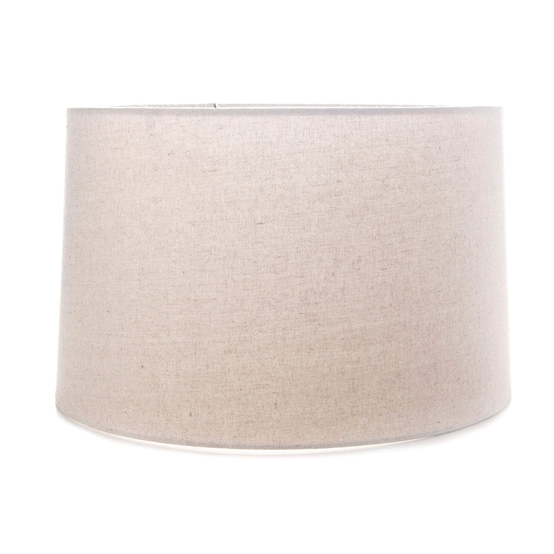 SHADE LINEN BARREL NATURAL #64243
