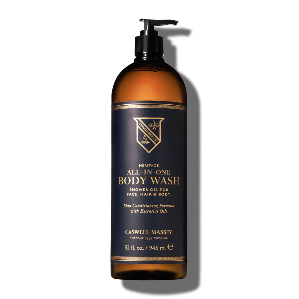 CASWELL MASSEY BODY WASH ALL-IN-ONE (Available in 2 Sizes)