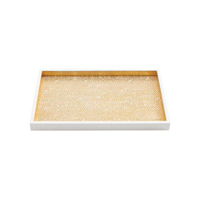 TRAY PEBBLE GOLD SMALL