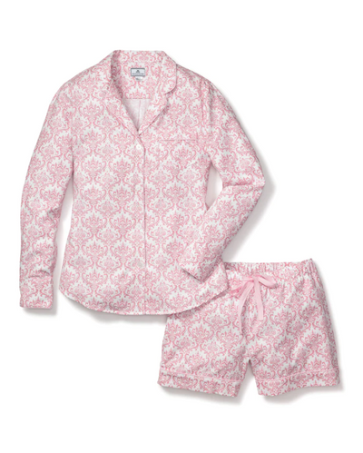 PAJAMA SET SHORT VINTAGE ROSE