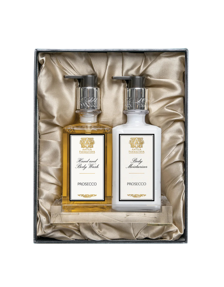 GIFT SET BATH & BODY PROSECCO WITH TRAY #64632