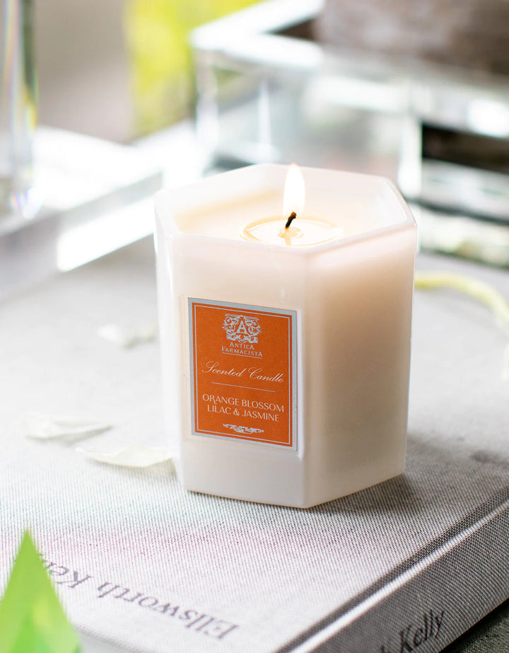 CANDLE ORANGE BLOSSOM, LILAC & JASMINE #64645