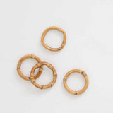 NAPKIN RING BAMBOO CANE ROUND