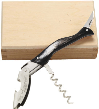 WINE WAITER DARK HORN HANDLE