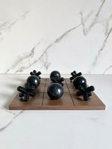 TIC TAC TOE WALNUT BLACK PEARL