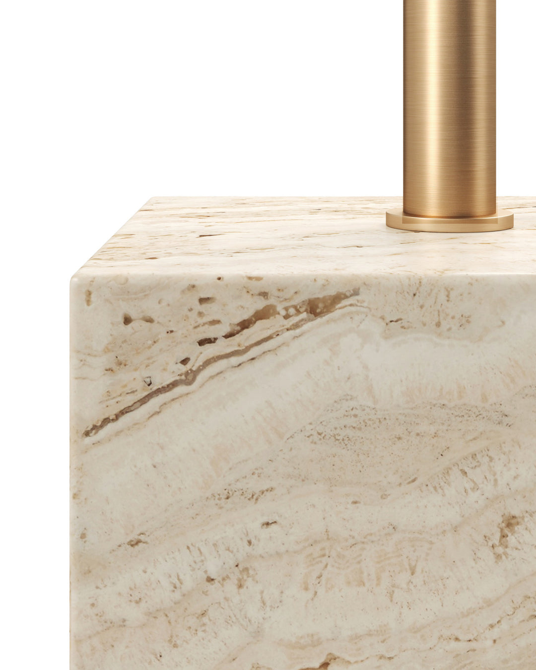 DRINK TABLE TRAVERTINE